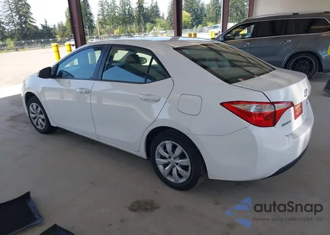 2016 Toyota Corolla Le from USA, damaged, VIN 2T1BURHE5GC710223